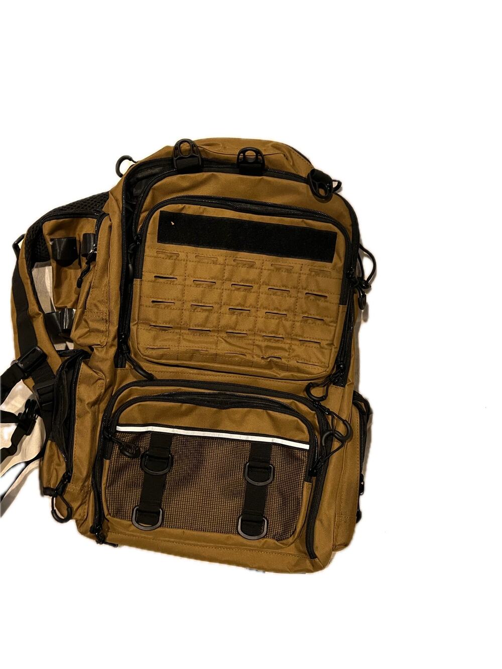 Coyote Colorway Molle Tactical Backpack w/ Cold Pouch
